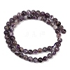 Natural Amethyst Beads Strands G-M445-6mm-01E-3