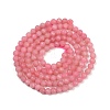 Natural Pink Opal Beads Strands G-F806-A01-3mm-3