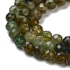 Natural Green Tourmaline Beads Strands G-B088-C07-04-4