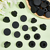 30Pcs 5 Styles Silicone Hole Plugs AJEW-GF0011-63D-3