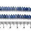 Dyed & Heated Natural Blue Aventurine Beads Strands G-Z030-A25-01-4