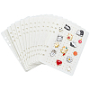 14Pcs Felt Cloth Pin Brooch Storage Binder Sheets for Enamel Pin Collection Book AJEW-WR0002-93A-1