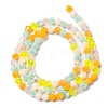 Electroplate Glass Beads Strands X1-EGLA-D018-02D-2