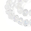 Handmade Foil Lampwork Beads Strands FOIL-T008-09F-3