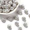 Pave Disco Ball Beads X1-RB-A130-10mm-9-1