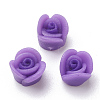 Handmade Polymer Clay Flower Beads CLAY-S089-19A-1