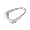 304 Stainless Steel Pendants X-STAS-V012-02P-2