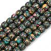Natural Agate Beads Strands G-U030-D01-12mm-2