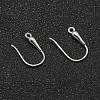 925 Sterling Silver Earring Hooks STER-P032-02S-2