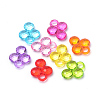 Transparent Acrylic Pendants X-TACR-S144-53-1