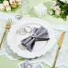 60Pcs Christmas Theme Alloy Leaf Napkin Rings AJEW-PB0001-03P-4