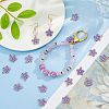 50Pcs Alloy Enamel Pendants ENAM-DC0002-36B-4