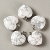Natural Howlite Pendants GG-CBAA0EE-04P-19-1