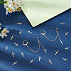 100Pcs 2 Colors Brass Pendants KK-UN0003-97-2