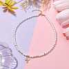Shell Pearl Necklaces NJEW-JN04862-2