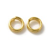 Brass Split Rings KK-O143-26G-2