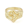 304 Stainless Steel Open Cuff Rings for Women LS-RJEW-H229-02G-05-2
