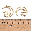 Brass Pendants KK-C130-01G-3