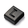 Ion Plating(IP) 304 Stainless Steel Square Slide Charms STAS-L132-23L-B-2
