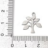 201 Stainless Steel Pendants STAS-F316-15P-3