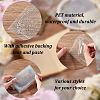 Olycraft 4 Bags 4 Styles PET Transparent Floral Frame Adhesive Decorative Stickers DIY-OC0010-25-4