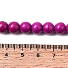 Synthetic Turquoise Beads Strands TURQ-G106-8mm-02O-4