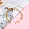 304 Stainless Steel Cobs Chains Bracelet Makings AJEW-JB00929-4