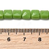 Opaque Glass Beads Strands GLAA-L050-C15-4