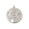 Non-Tarnish 304 Stainless Steel Pendants STAS-I307-566P-1