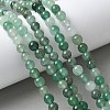Natural Green Aventurine Beads Strands G-Q462-6mm-20-7