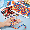 60M 3 Colors 3-Ply Twisted Macrame Polyester Cord OCOR-TA0003-48B-6