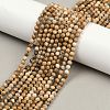 Natural Picture Jasper Beads Strands G-P572-B03-4mm-1