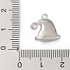 Brass Micro Pave Cubic Zirconia Charms LS-KK-H521-02B-P-3