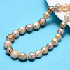 Natural Baroque Pearl Keshi Pearl Beads Strands PEAR-S012-69-1