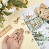 8Pcs Alloy Swivel Clasps HJEW-ME00048-3