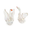 Resin & Glitter Powder Swan Display Decorations RE-CBA17C4-17-2