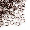 Anodized Aluminum Open Jump Rings ALUM-R005-0.8x6-15-1