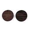 Natural Wenge Wood Pendants WOOD-T023-29C-01-2