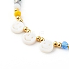 Electroplate Glass Beads Bracelets & Necklace Set SJEW-JS01200-9