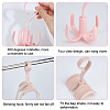 AHADEMAKER 8Pcs 8 Style Plastic Multi-Function Bag Hangers AJEW-GA0005-59-5