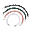 4Pcs 4 Colors Acrylic Cable Chain Purse Decorative Chains AJEW-BA00178-1