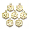 Alloy Pendants PALLOY-N157-003G-NR-1