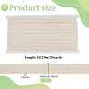 Braided Cotton Lace Ribbons SRIB-WH0011-152A-2