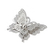 Brass Rhinestone Pendants KK-A261-06P-2
