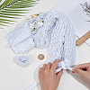 1 Bag Polyester Silk Door String Curtain AJEW-SP0003-57B-3