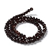 Baking Paint Imitation Jade Glass Bead Strands X-DGLA-A034-J6MM-A11-4