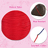 6Rolls 6 Colors Nylon Braided Cord NWIR-TA0001-46C-4