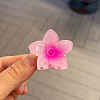 Flower Plastic Claw Hair Clips PW-WG3FA62-25-1