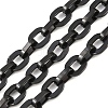 201 Stainless Steel Oval Link Chains CHS-F024-07EB-1