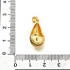 Rack Plating Brass Micro Pave Cubic Zirconia Pendants KK-L226-102G-D-3